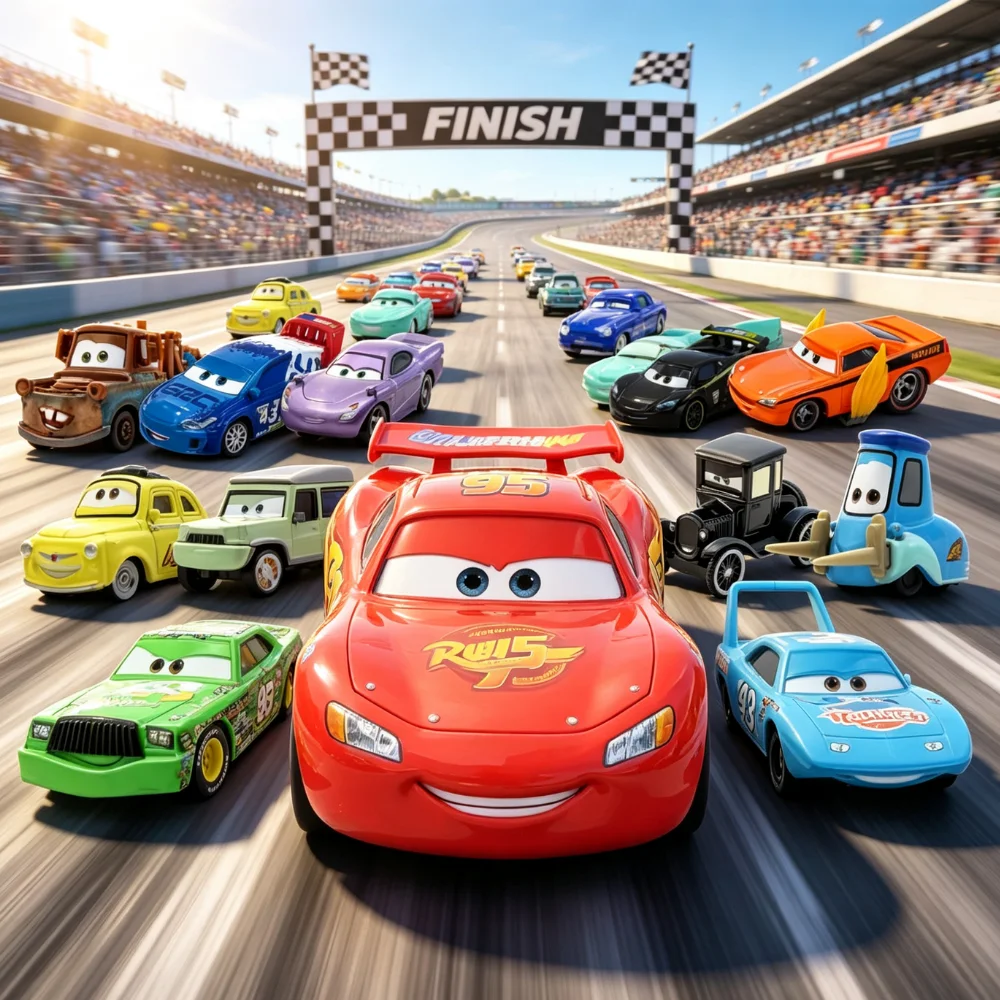 Cars 2 3 Lightning McQueen Cruz Ramires Sterling Ramone Tractors Alloy Car Model Car Toy Gift
