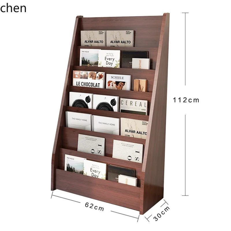 DSA  Magazine Display Rack Floor Standing Book and Newspaper Rack Flyer Holder Book and Newspaper view 3