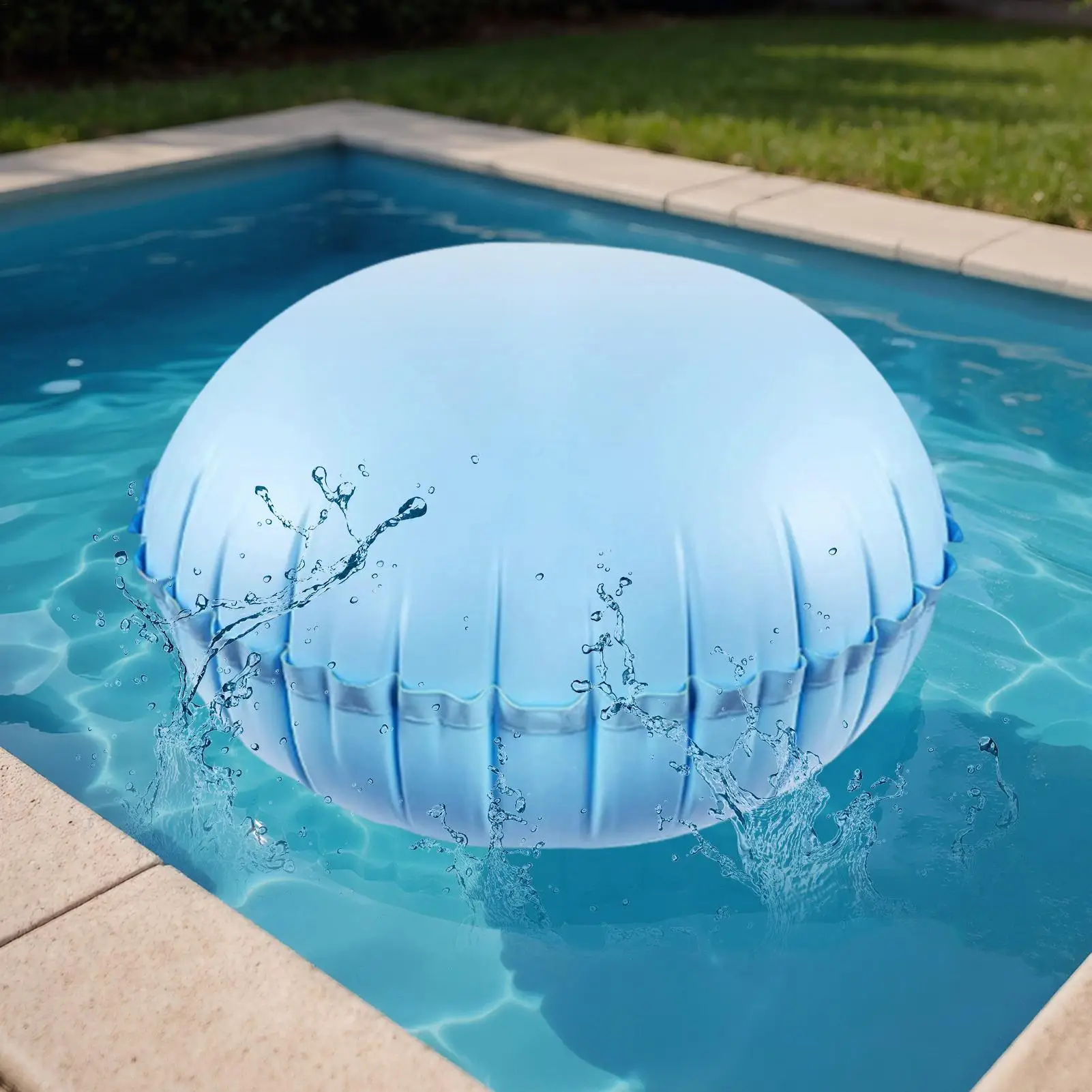 

Swimming Pool Pillows 120x120cm Balloon Pillow For Pool Winter Outdoor Swimming Floating Closing Kit With Rope For Men Gardeners