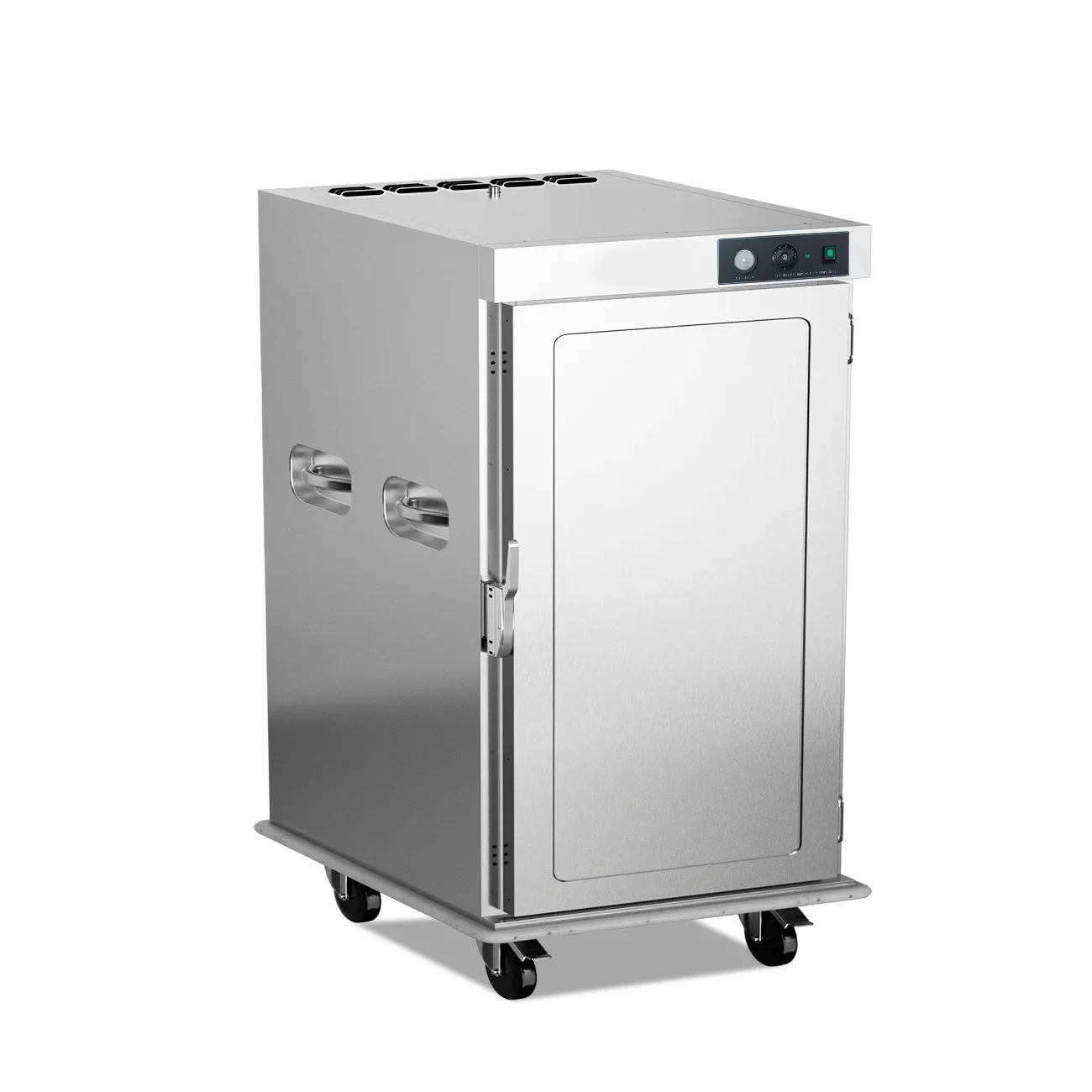 2025 New Design High Capacity Efficient 6 Trays Commercial Banquet Food Insulation Display Food Warmer Cabinet