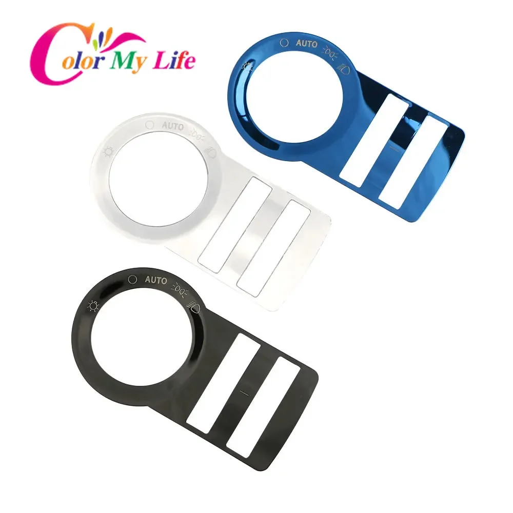 Car Stainless Steel Lamp Headlight Switch Decoration Trim for Chevrolet Cruze Malibu Trax for Buick Encore REGAL Excelle GT/XT
