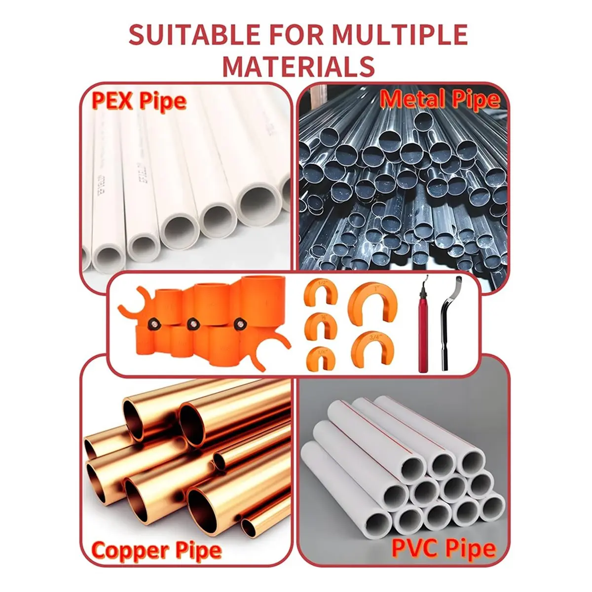 12 Pcs Plumbing Too…