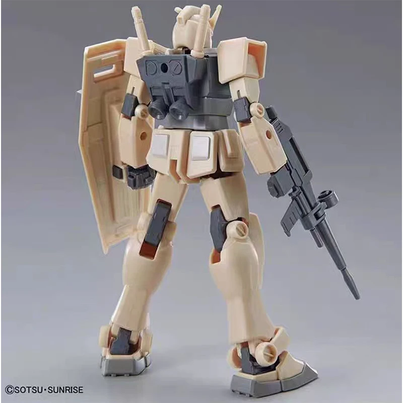 بانداي المحدودة مكان Gundam EG 1/144 بيض صديق للبيئة Rx-78-2 اللون الكلاسيكي مطابقة التجمع أطقم منمذجة ألعاب الحركة
