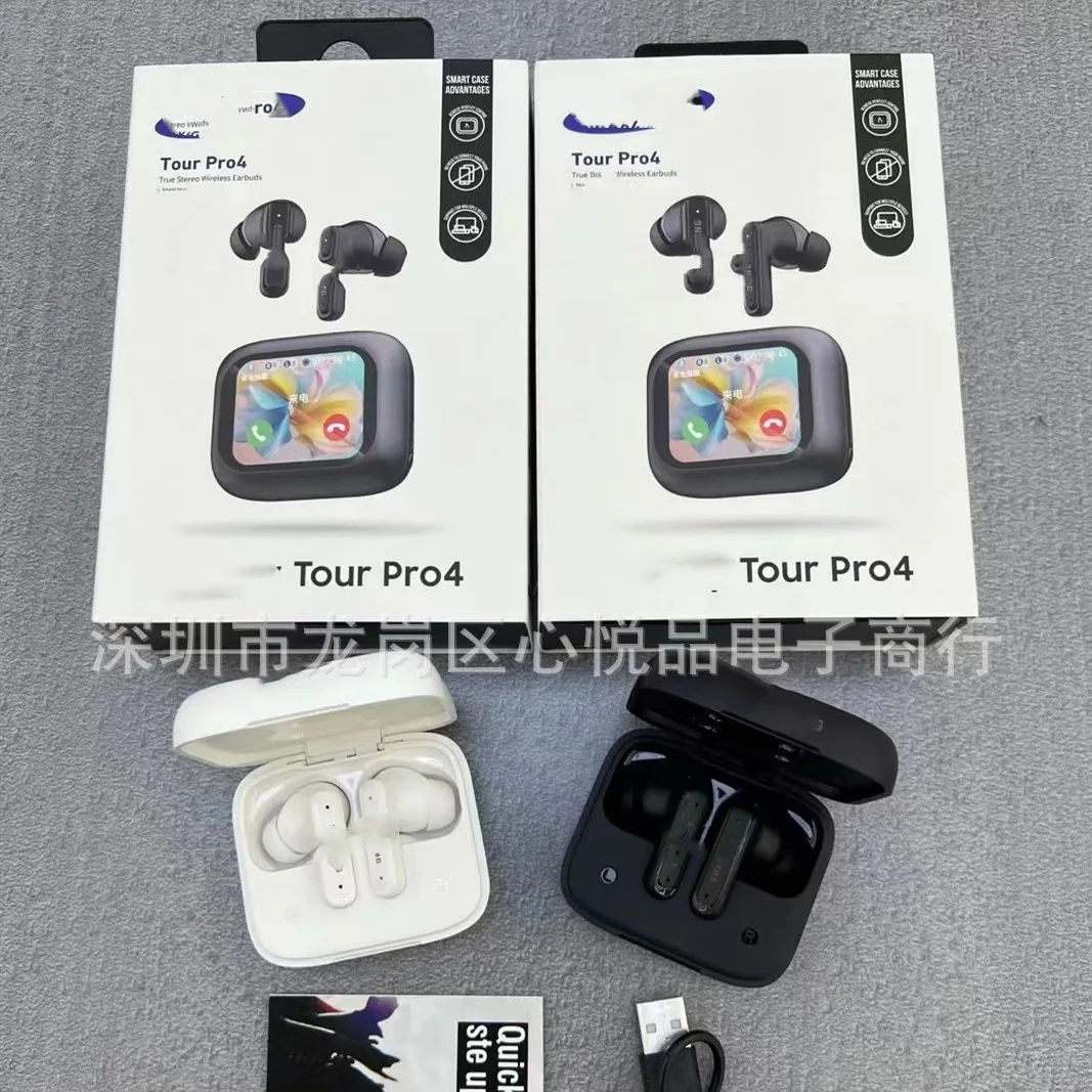 

The new TOUR PRO4 ANC+ENC smart screen style comes with 21 language Bluetooth earphones and a large screen