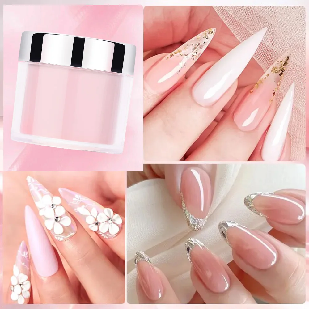 1 オンスキャンディーライトカラーアクリルネイルパウダープロフェッショナルネイルアートエクステンションアクリルパウダー浸漬/彫刻 3 In1 マニキュアパウダー