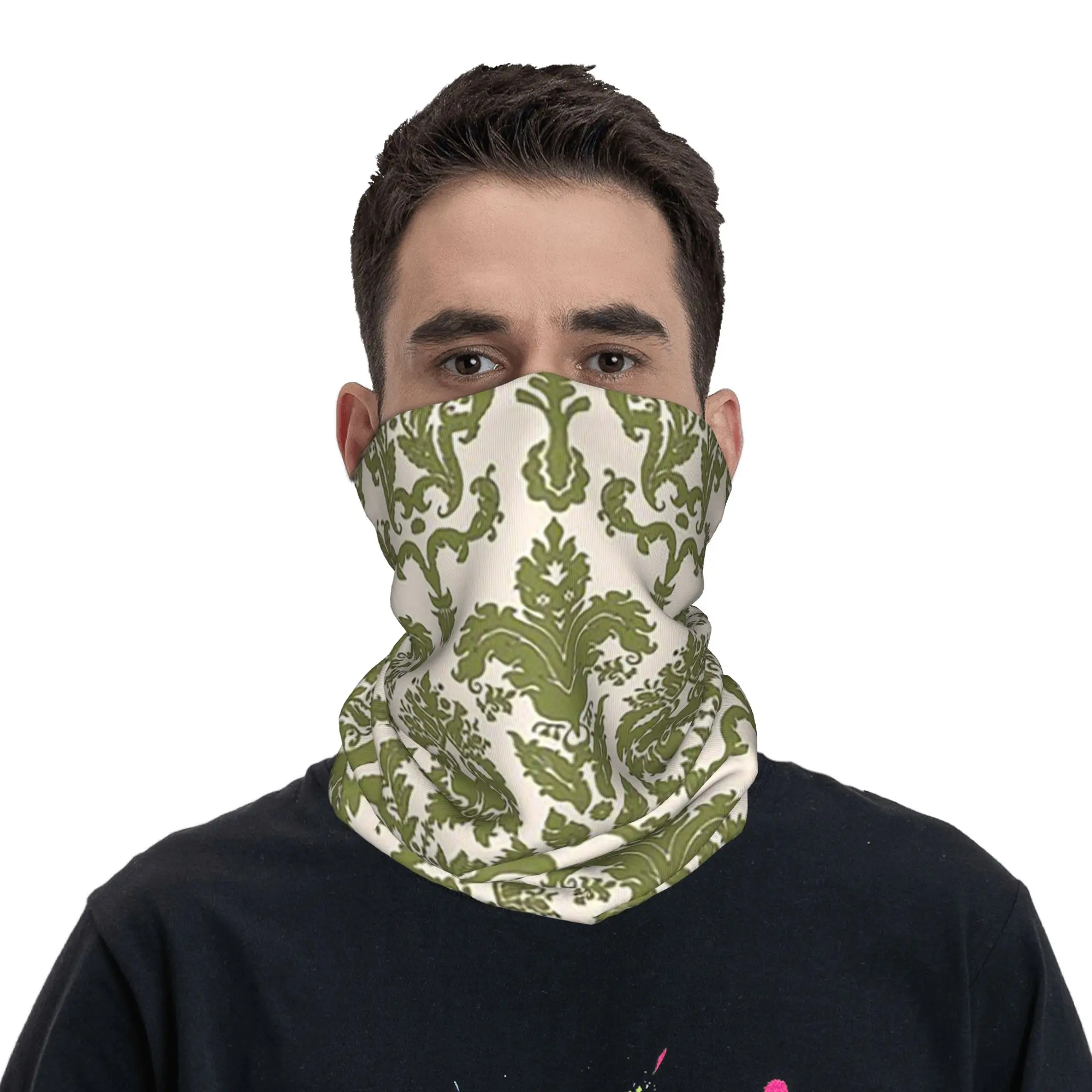The Sound of Music The Von Trapp Curtain Drapes Bandana Neck Gaiter Printed Wrap Scarf Headwear Outdoor Sports Unisex Windproof