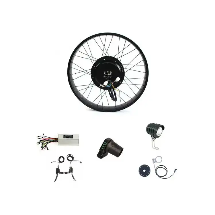 

Powerful 72V 1500W 2000W 3000W 5000W Rear Wheel Ebike Motor Electric Bicycle Accessories Ebike Conversion Kit Bicycle Motor Kit