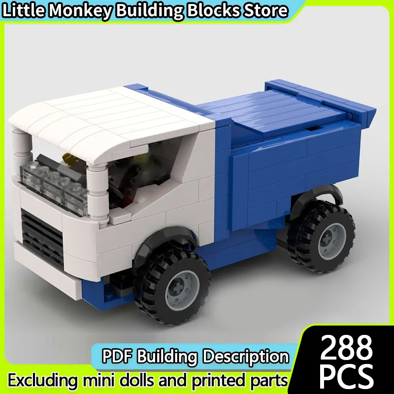 

Speed Racing Car Model MOC Building Bricks Heavy-Duty Truck Modular Technology Children Holiday Gifts Assemble Toys Suit