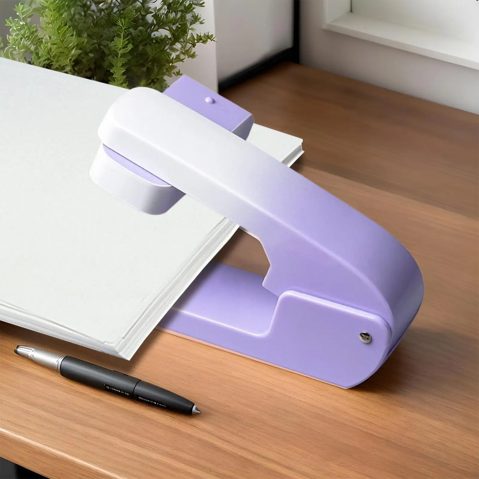 Staplers For Desk 360 Degree Swivel Book Binding Stapler 20-sheet Capacity Multi-angle Stapling Machine Desk Accessories For
