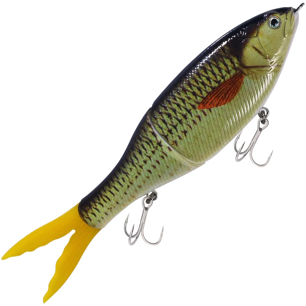 

Multi-Joint Soft Swim Action Lure That Sinks Consistently for Bass Trout Snakehead in Variable Water Conditions