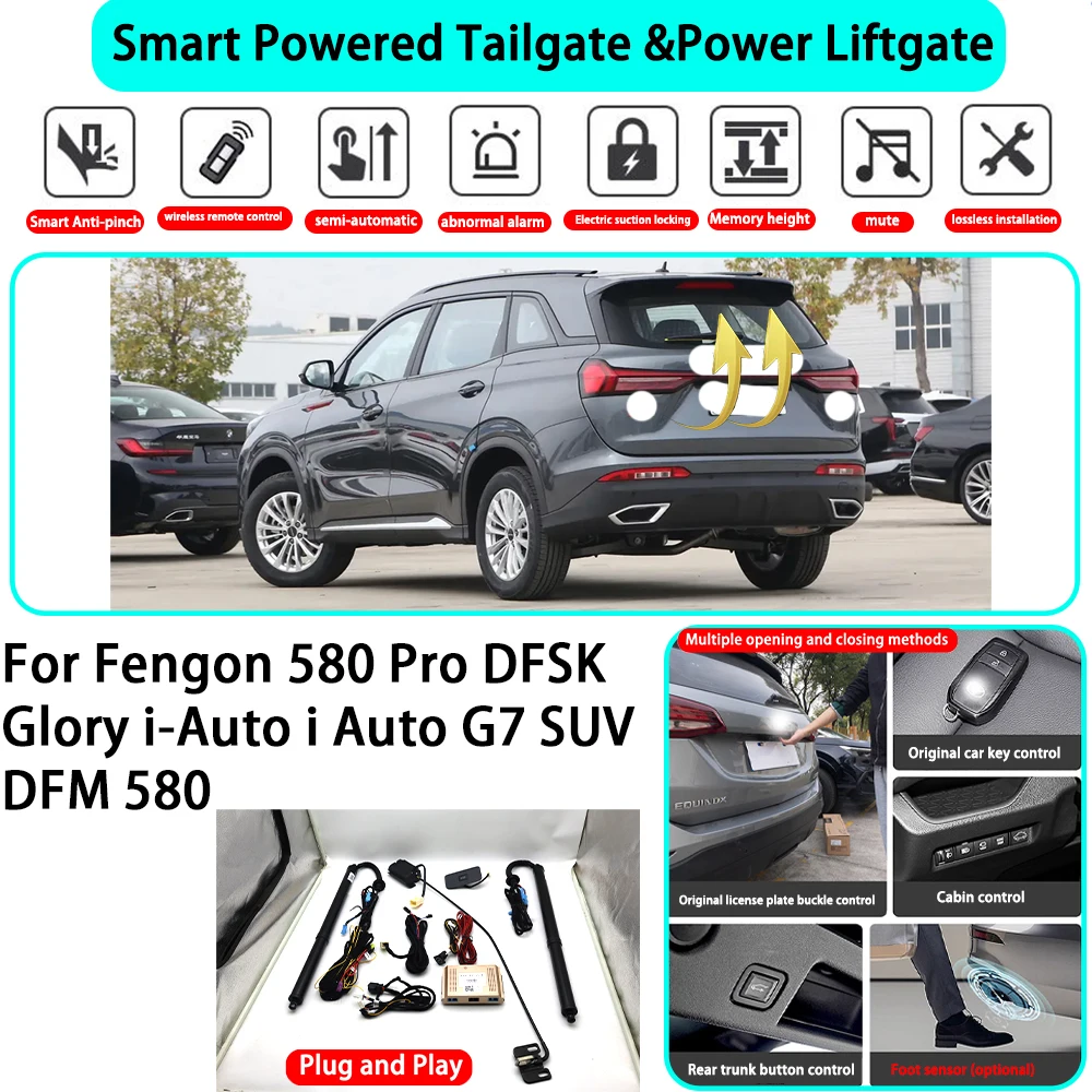 

﻿for Fengon 580 Pro DFSK Glory i-Auto i Auto G7 SUV DFM 580 Smart Automatic Powered Tailgate Electric Power Tailgate Lift Kit