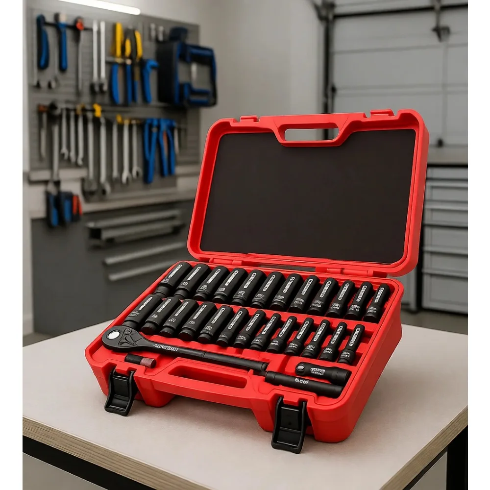 30 Piece 1/2 Drive …