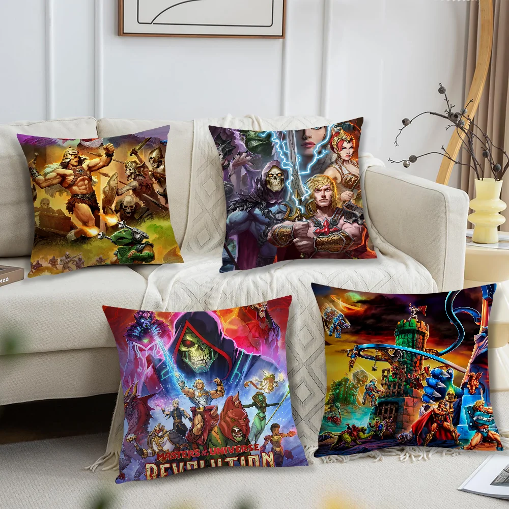 He-Man And The Masters Of The Universe cover Living Room Headboard Bedroom Office Cushion Cushion Sofa Nap Time Pillow Case