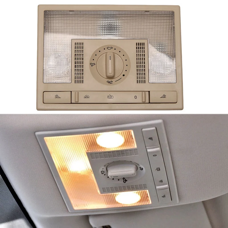 

6Q0959613A 6Q0 959 613A For-Polo 9N 2002-2010 EU Seat Altea Leon Front Dome Light Lamp Reading Light