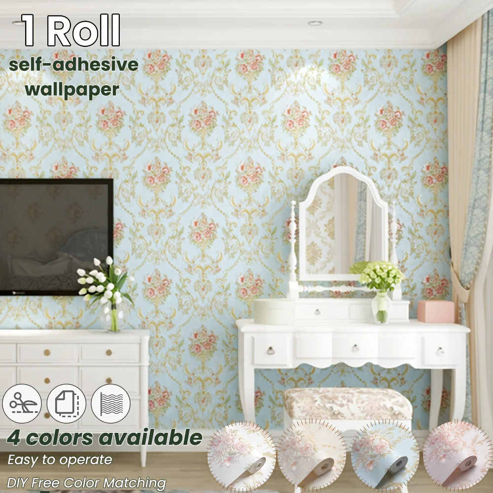 3D Self-Adhesive Wall Stickers Room Background Wallpaper Home Decoration Stickers Bedroom Wallpaper Wall Stickers 53cm*3/5/10m