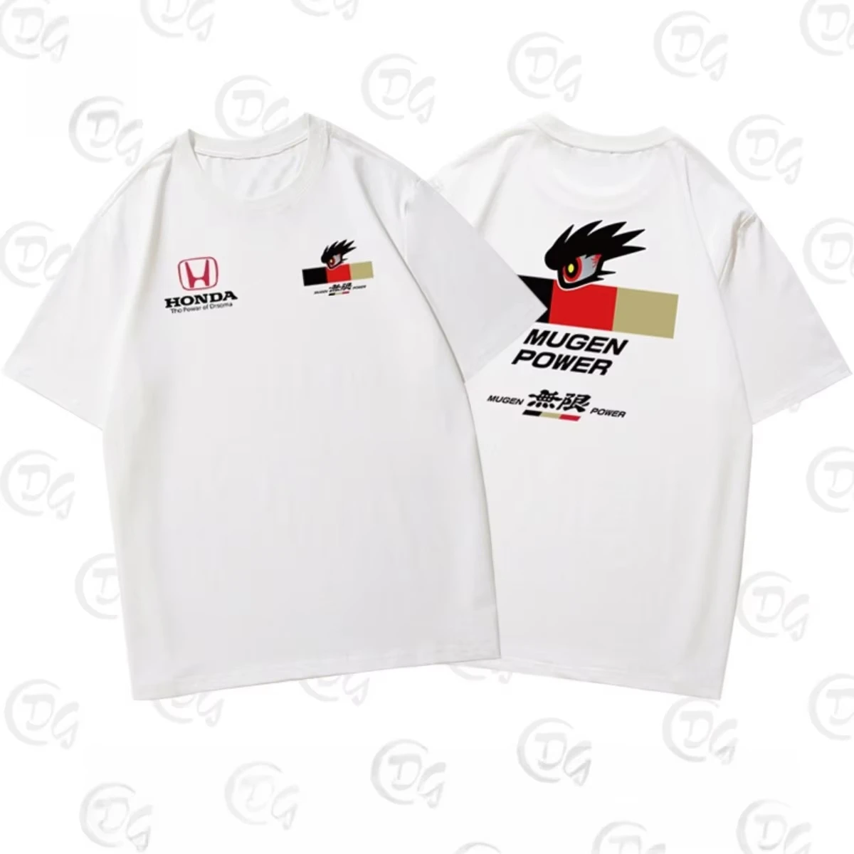 

Лето 2029, многофункциональная футболка с короткими рукавами Honda Japan MUGEN Co LTD Honda, мужская спортивная повседневная хлопковая свободная футболка