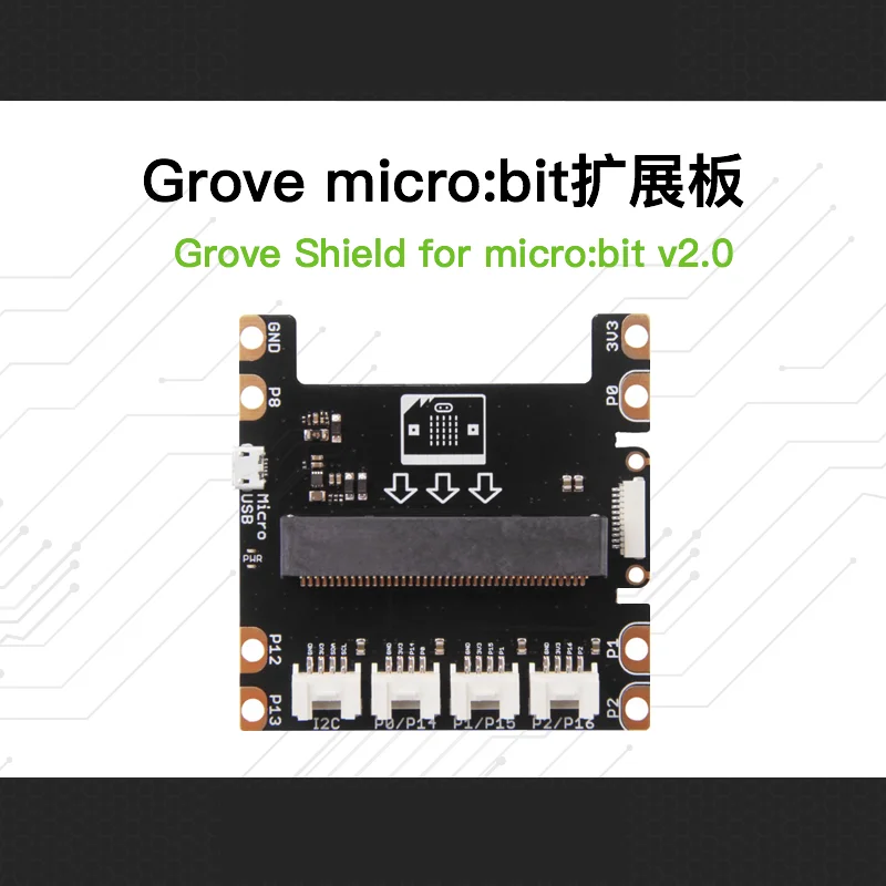 Grove Expansion Board for micro:bit with Onboard USB Port, Graphical Programming for Makers