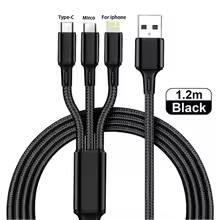 Câble de Charge Universel 3-en-1