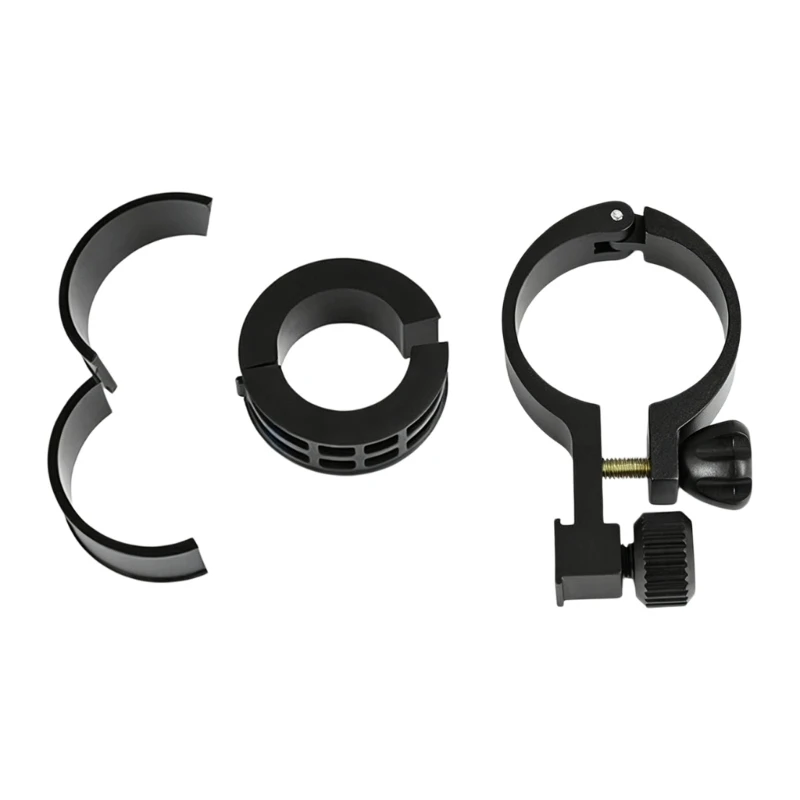 Handlebar Light Mount Bracket for Bikes, Adjustable Front Lamp Bracket with Thumb Screw, 22 mm to 35 mm Fit and Daily Commute