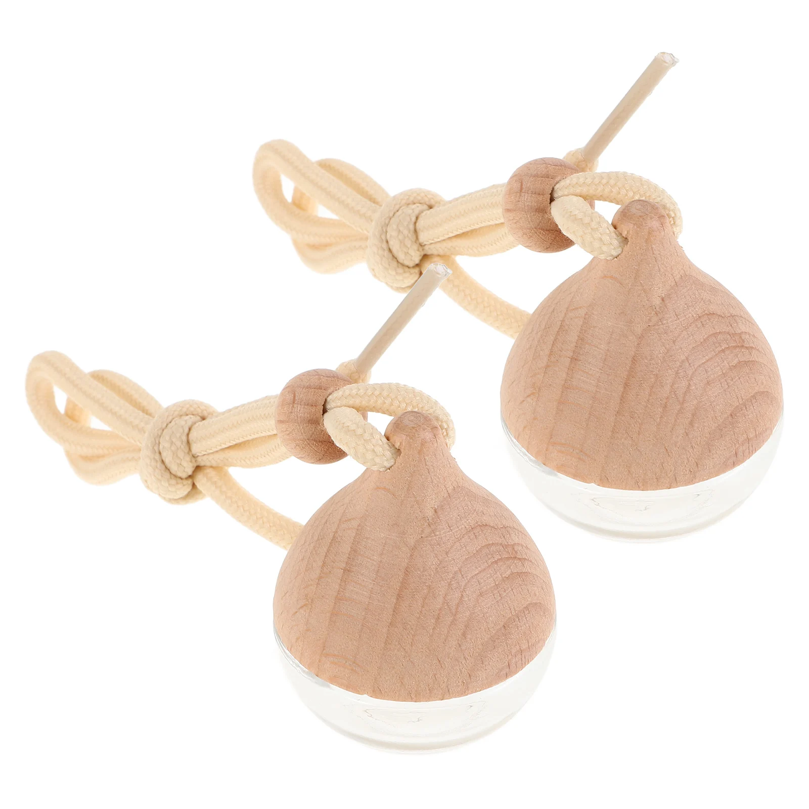 

2Pcs Car Aromatherapy Bottle Pendants Essential Oil Diffusers for Auto Home Elegant Scent Enhancer Durable Design