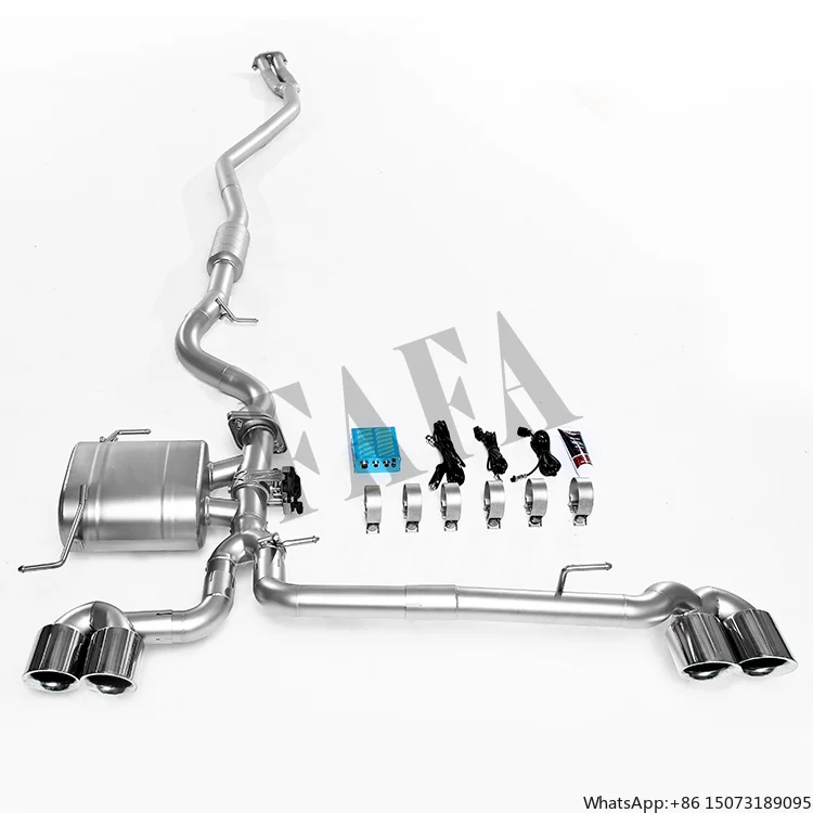 

Высокопроизводительная выхлопная система Cat-Back с электроклапаном и глушителем для BMW 320i E90 2.5 3.0 2006-2011