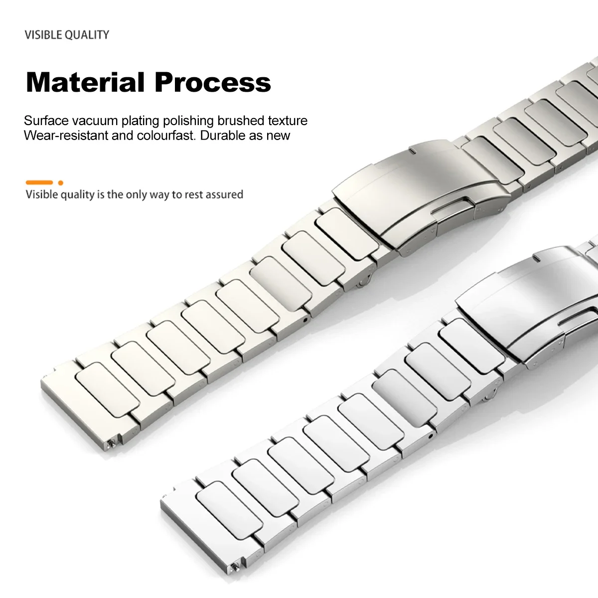 Titanium Strap for Huawei Watch 6 6 Pro GT6 GT5 Pro 46mm 22mm Luxury Titanium Band for Oneplus Watch 3 2 2R Amazfit Balance GTR4 view 5