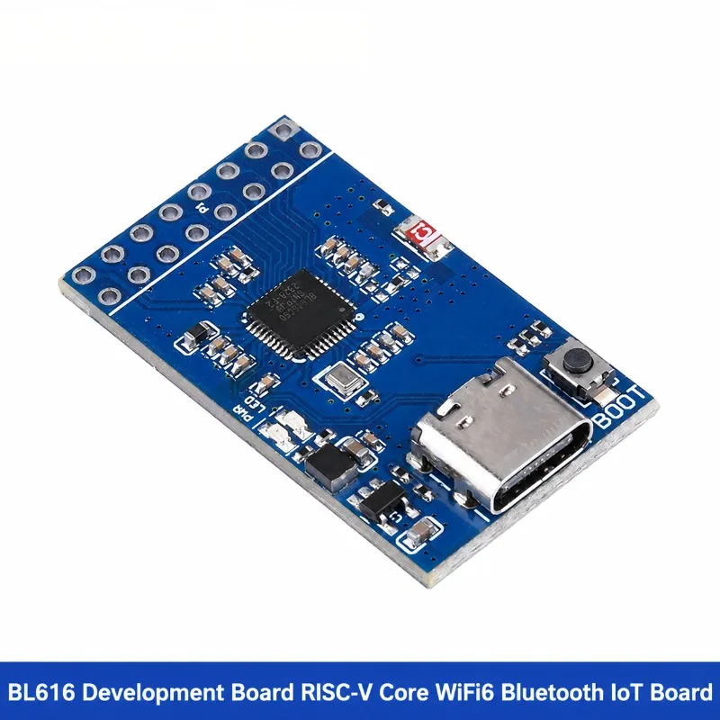 BL616 RISC-V IoT Development Board WiFi 6 Bluetooth 5.3 Zigbee Thread MCU Board with TYPE-C USB 5V, 480M USB 2.0, 320M CPU,