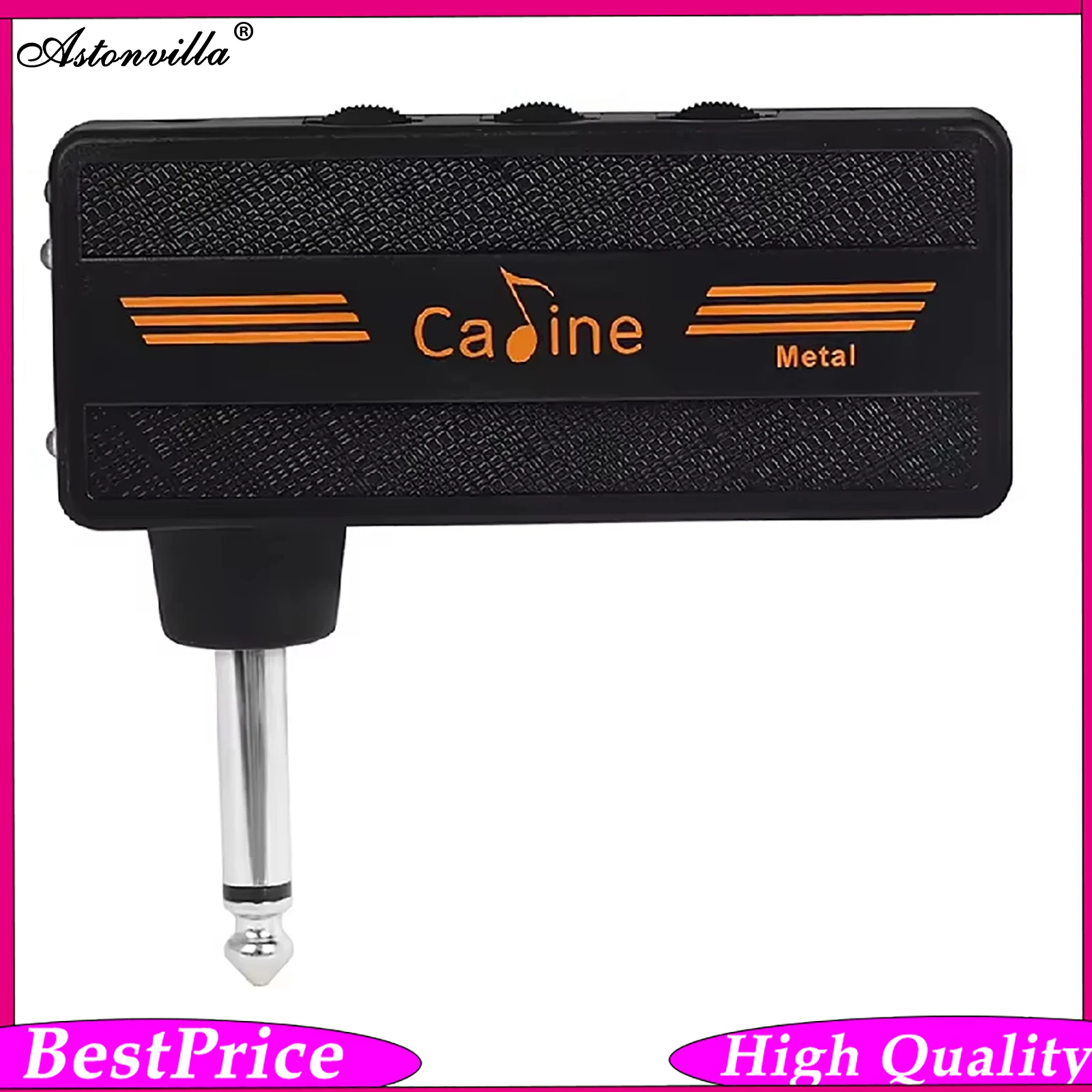 Rechargeable Mini Plug Pedal Wireless Guitar Accessory with Distortion Effect for Amp And Headphone Amplifier
