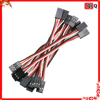 10pcs 100mm 150mm 200mm 300mm 500mm Servo Extension Cord Male To Male For Jr Plug Servo Extension Lead Wire Cable 10cm