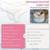 Silicone Anti Wrinkle Patches For Chest Lift Tapes Pads Necklift Checklift Reusable Chest Skin Wrinkle Remover Pad Sticker 2 Silicone Anti Wrinkle Patches For Chest Lift Tapes Pads Necklift Checklift Reusable Chest Skin Wrinkle Remover Pad Sticker 2