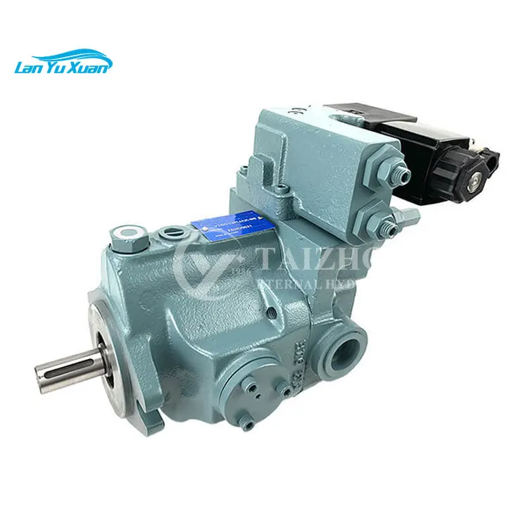 With solenoid valve V series Piston Pump,  V8 V15 V23 V38 V50 V70 hydraulic axial variable displacement pump