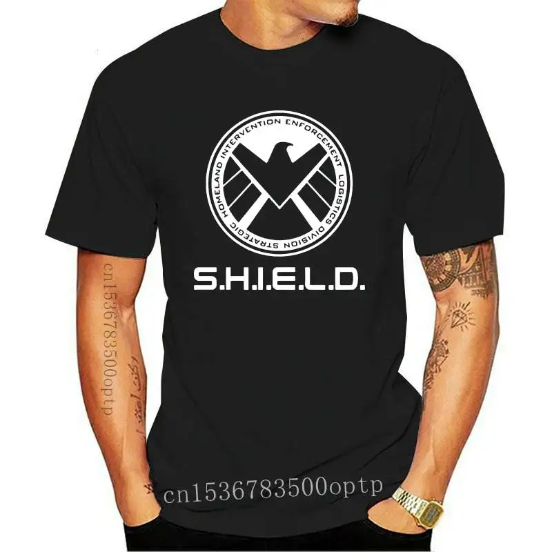 

Mens Clothes Marvels Agents Of Shield MenT Shirt Tee T Shirt Men Black Short Sleeve Cotton Hip Hop T Shirt Print Tee Shirts