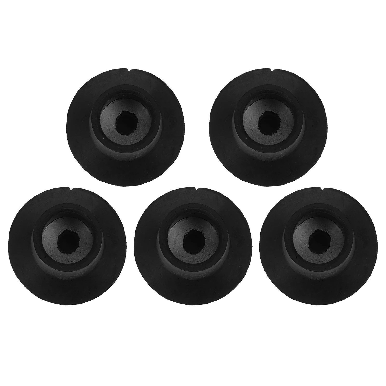

5Pcs Rubber Trampoline Leg Caps Sturdy Non-Slip Foot Pads for Chairs Tables Mute Wear-Resistant Trampoline Replacement Parts