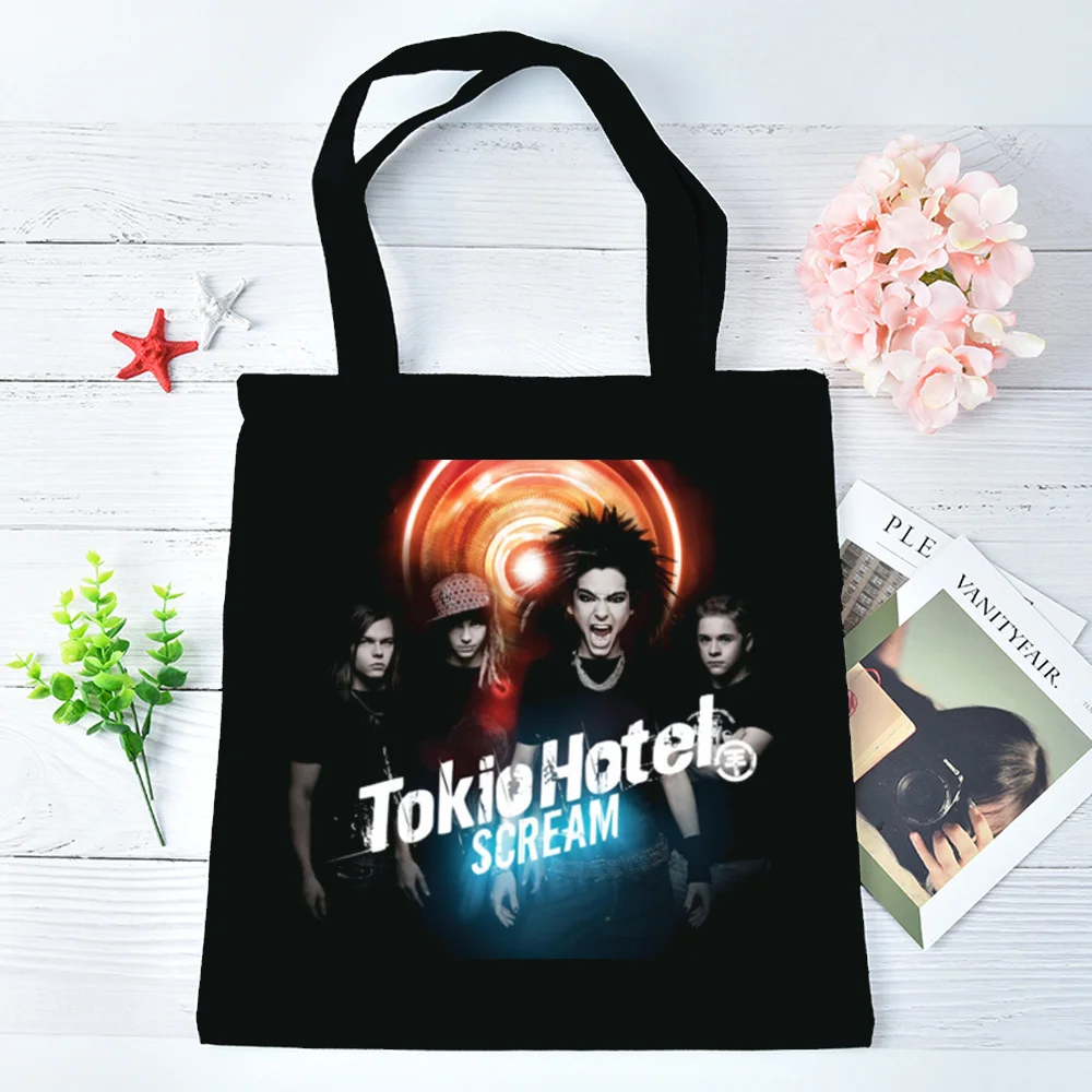 Tokio Hotel Arena Tour 2026 tote bag y2k shoulder  shopper grocery personnalisable woman