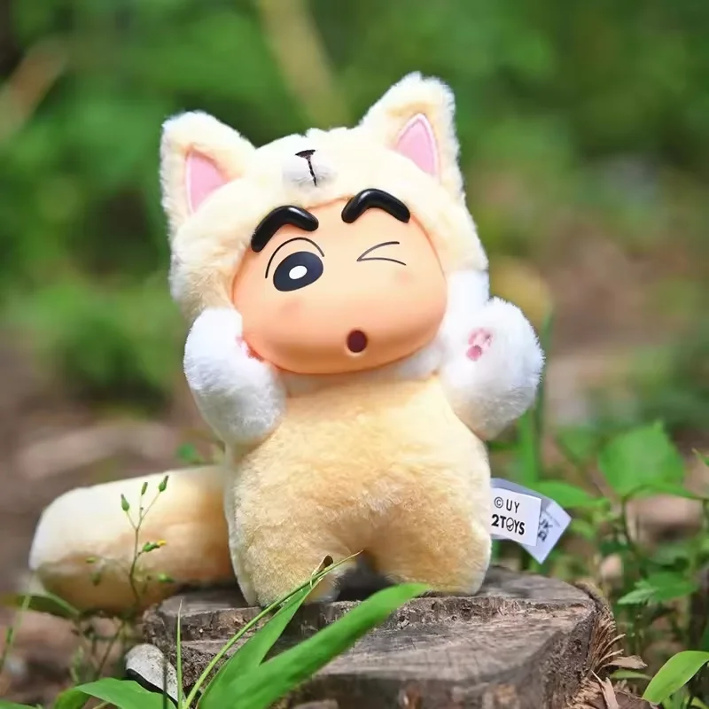 52toys Crayon Shin-Chan Grote Staarten Pluche Vinyl Blind Box Bag Charm Desktop Decoratie Leuke Figuur Pop Verrassing Kinderen geschenken