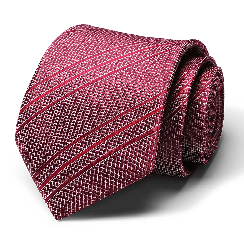 Mens Ties 7.5 ซม.Handmade สีดํา Jacquard ลายสก๊อตเนคไทลายแคบ Slim Casual Tie อุปกรณ์เสริมของขวัญ