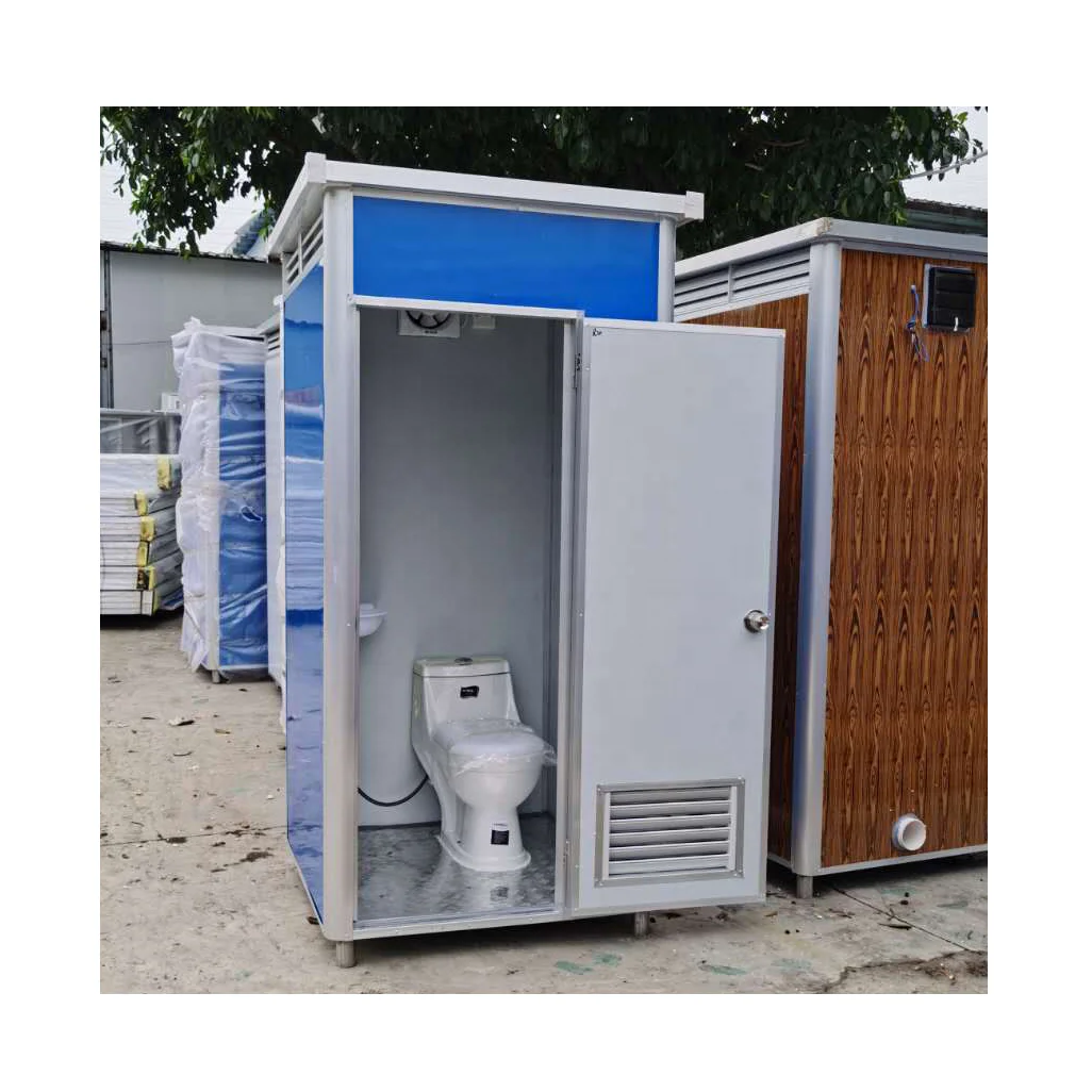Newly Released Modern Prefabricated Portable Shower Toilet Low-Cost Mobile Toilet Building Sandwich Panel Outdoor
