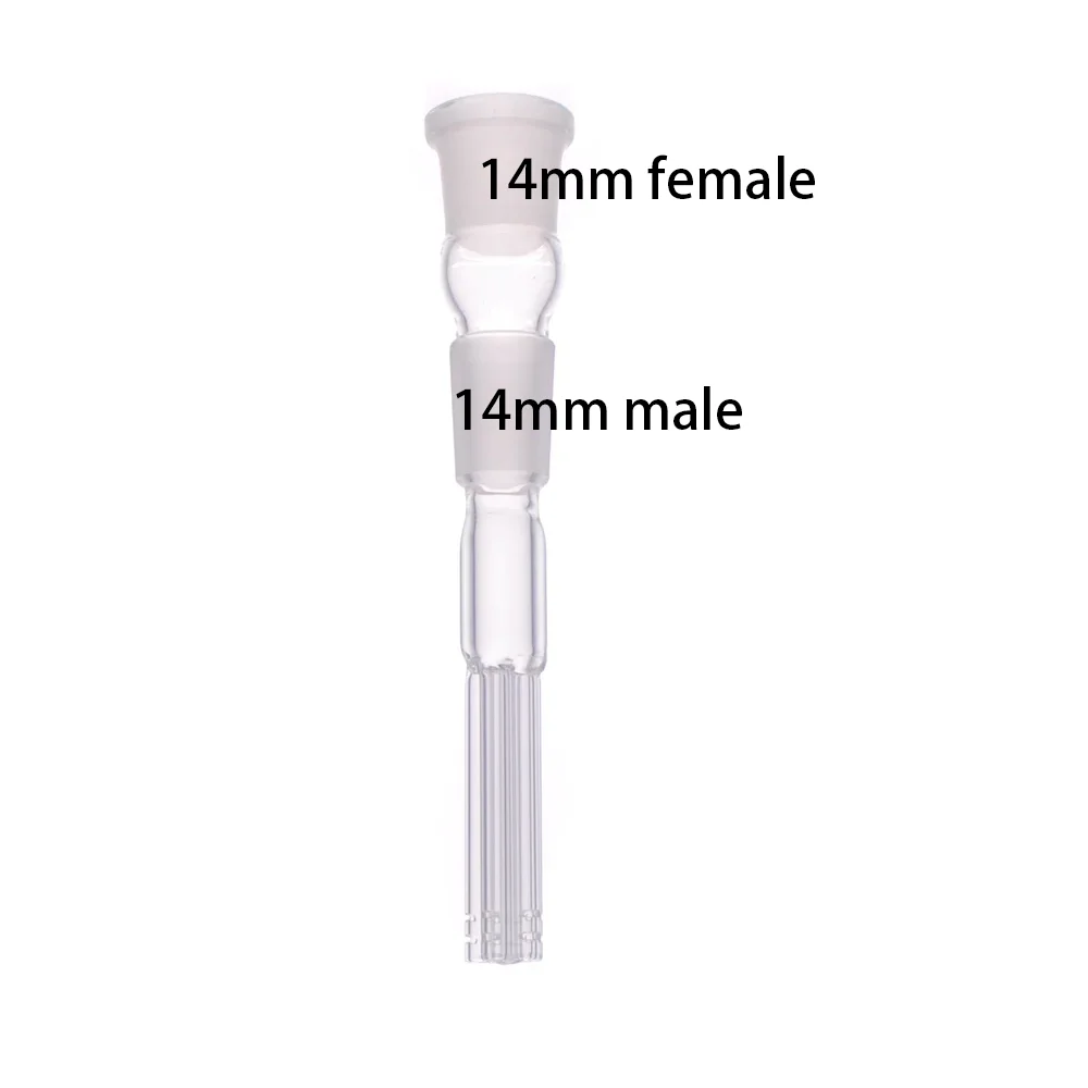 Diffused Downstem 4 Arm Tree Matrix Glass 14mm to 14mm Adapter 2 inch/2.5/3/3.5/4/4.5/5/5.5/6 inch