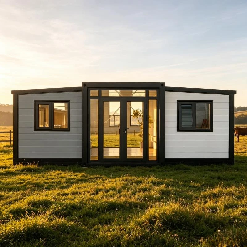 High Quality 20ft Container House Bedroom Expandable Container House Imported 40ft Prefabricated Modular House