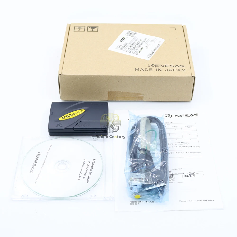FOR Renesas E10A tool HS0005KCU01H USB emulator programmer for MCU flash download embedded chip debug test
