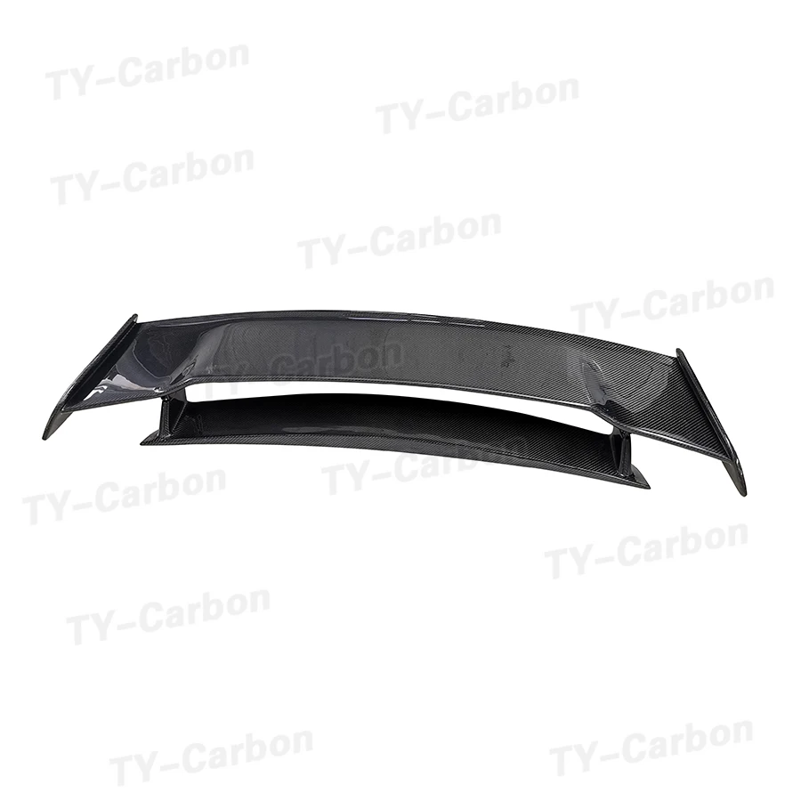 Real Carbon Fiber GT Style Rear Trunk Spoiler Wing for Benz AMG GT GTS GTR C190 Coupe 2015-2019 Rear Boot Spoiler Car FRP
