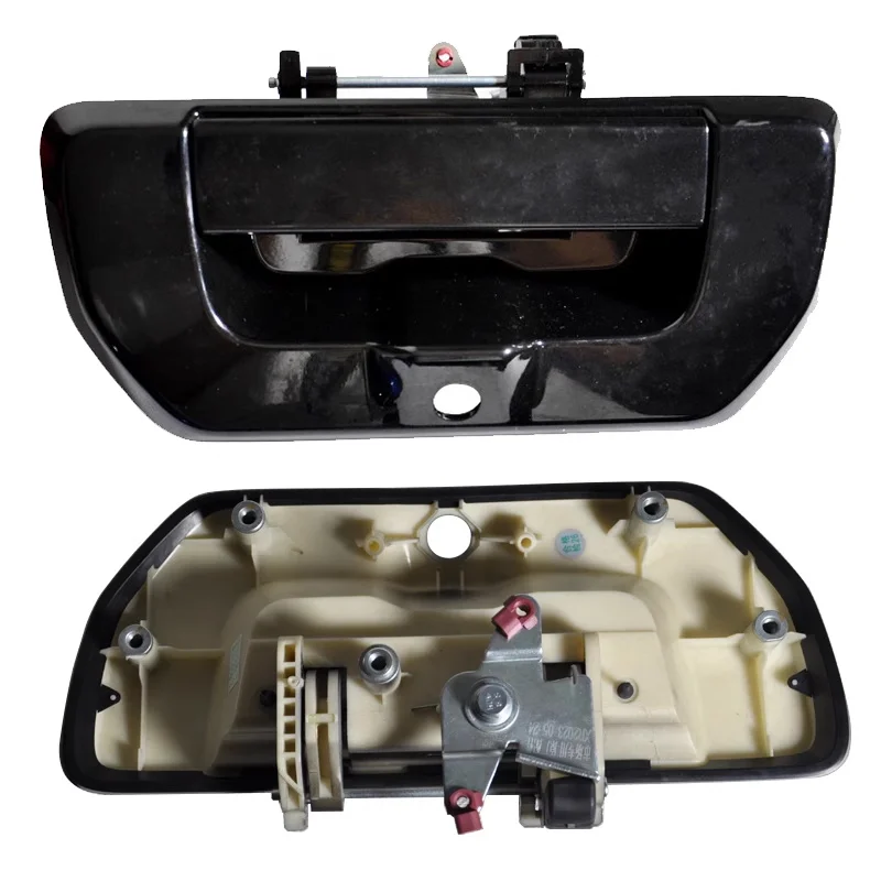 

Black Pickup Bed Tailgate Handle/Tailboard Outer Latch (No Lock) for Great Wall Cannon Passenger/Off-Road Versions
