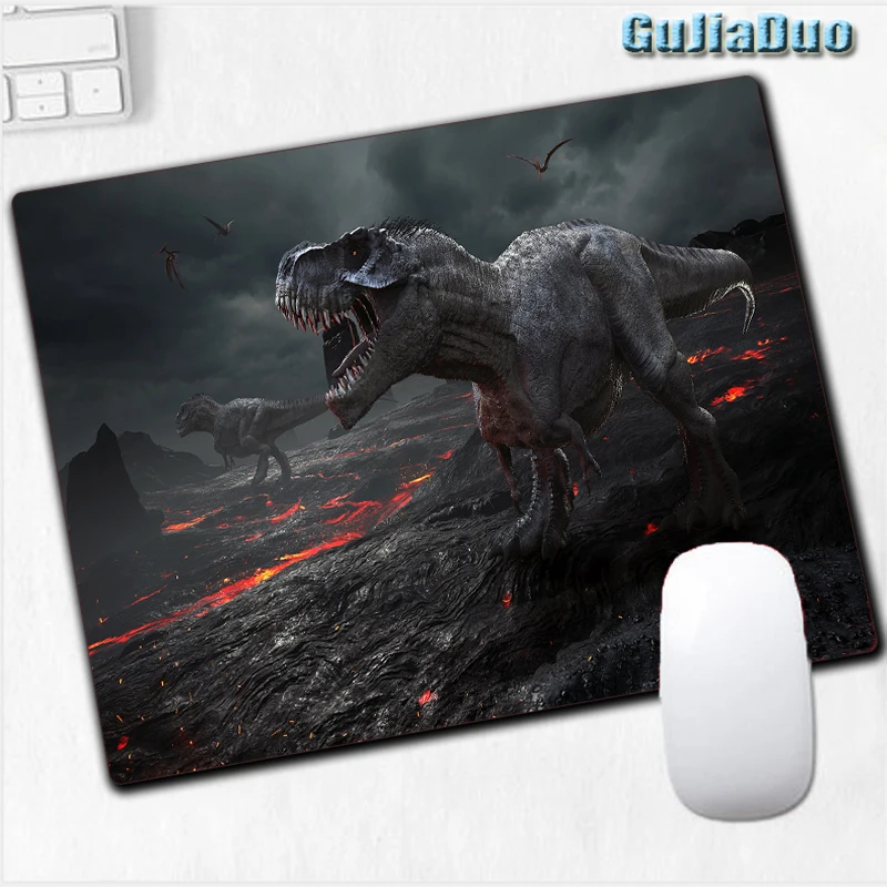 GuJiaDuo 90x40 Dinosaurs Pattern Large Size Mouse Pad Natural Rubber Anti-slip Notebook Keyboard Table Pad PC Gaming Accessories