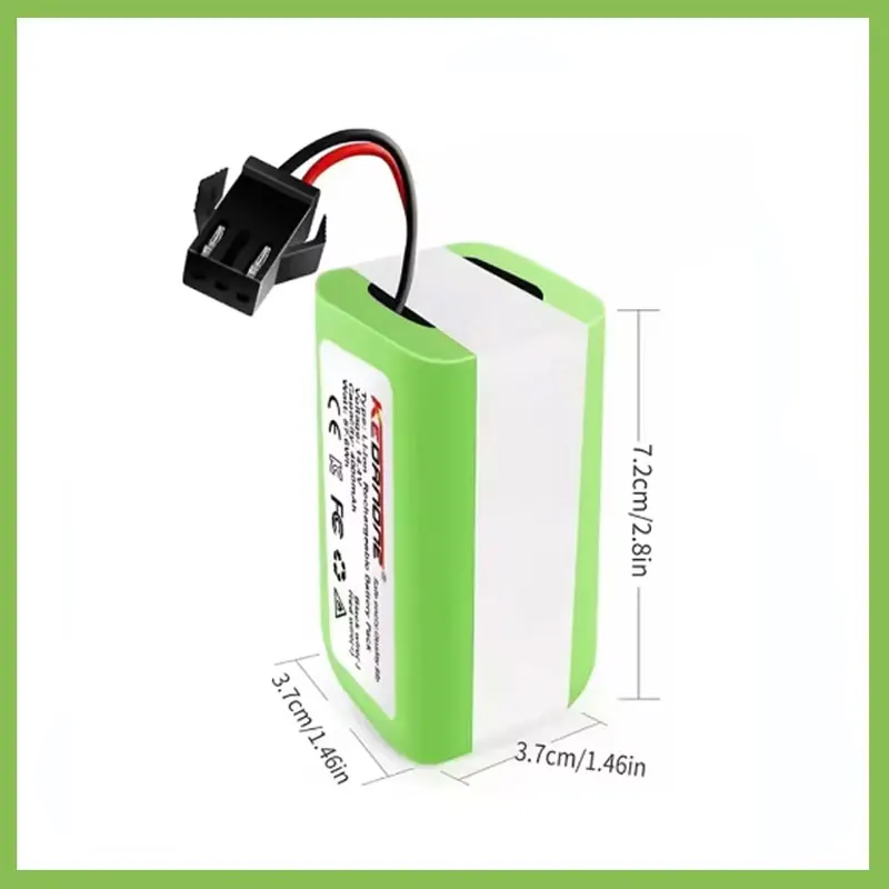 

14.4V 4000mAh Battery For eufy RoboVac 15C 15T 25C 30 30C 35C MAX G10 G15 G20 G30 Hybrid Edge Robot Vacuum Cleaner Accessories