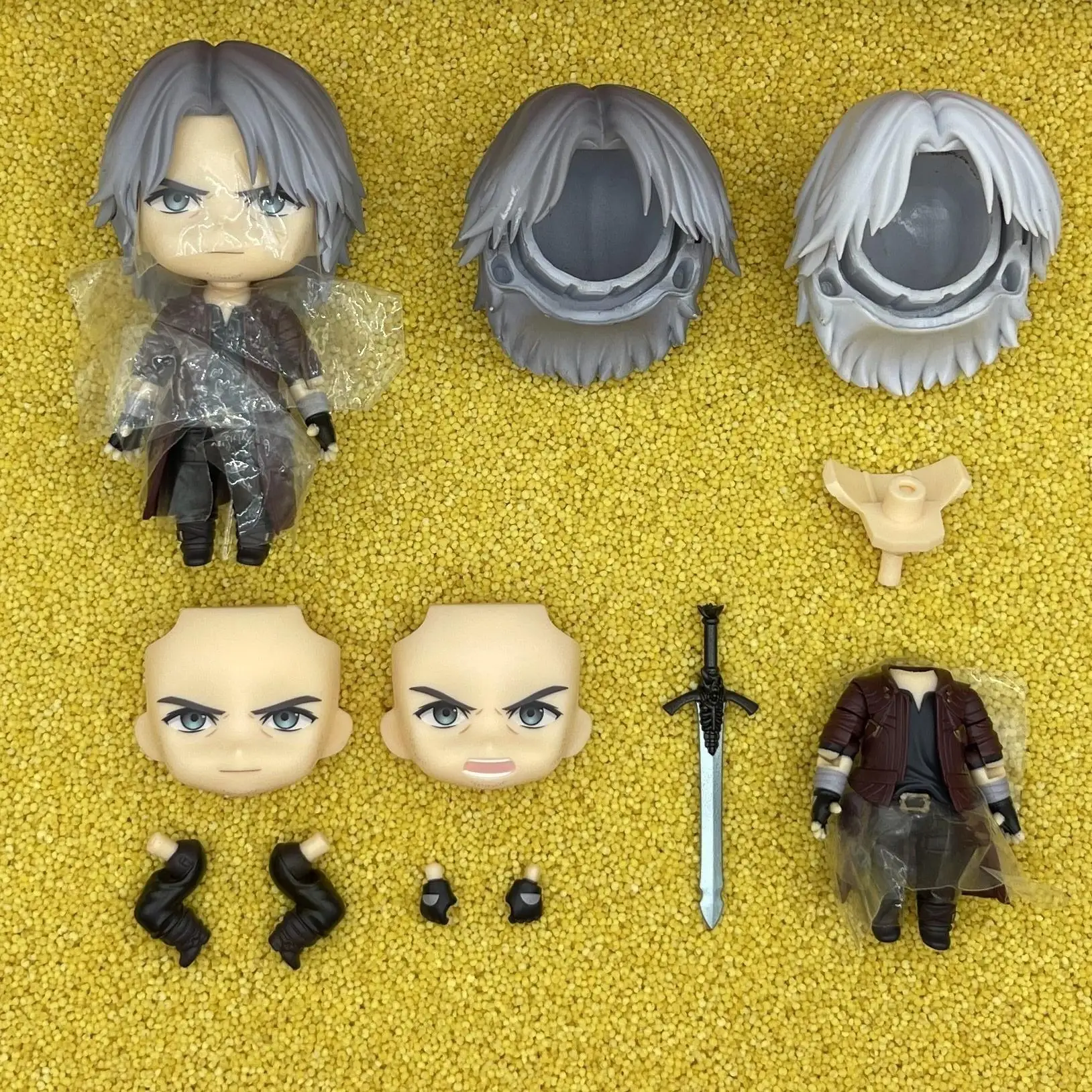 

danding GSC Clay Man Face doll face hair doll accessories