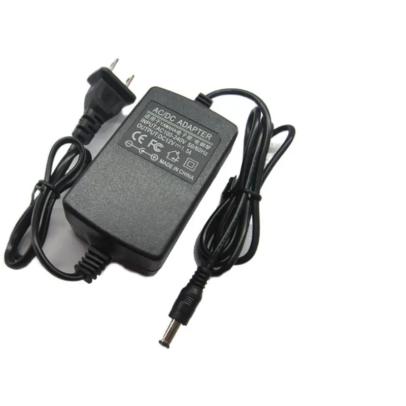 

12V 1.5A 5.5*2.5mm power transformer for Yamaha Electronic keyboard KB210 280 PA-150A