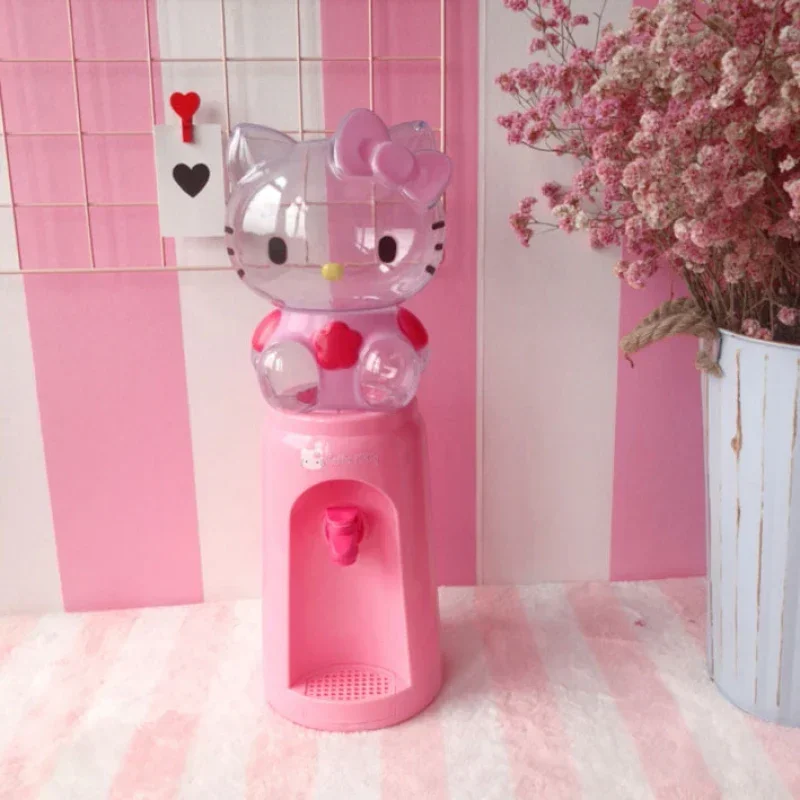 Miniso 2L Sanrio Cartoon Hello Kittys My Melody Desktop Water Dispenser Cute Beauty Couple Large Capacity Toys for Girls Gift