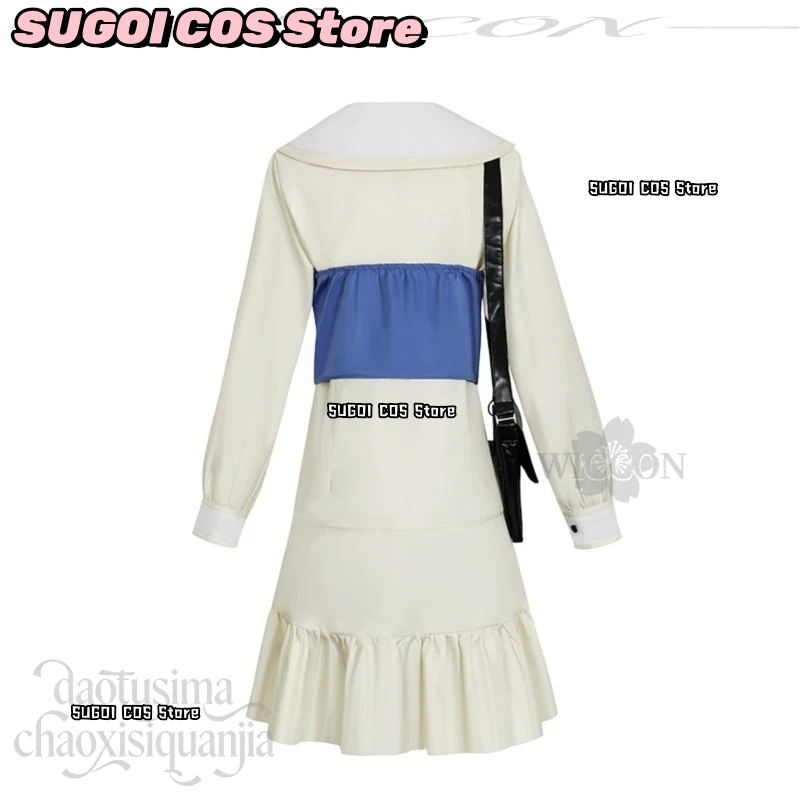 CR6.24*Open Up My feelings! Costume Momoi Airi Kawaii Dress Cute Bag Earring Bow JK Wigs Halloween Cosplay Anime Project Sekai view 6