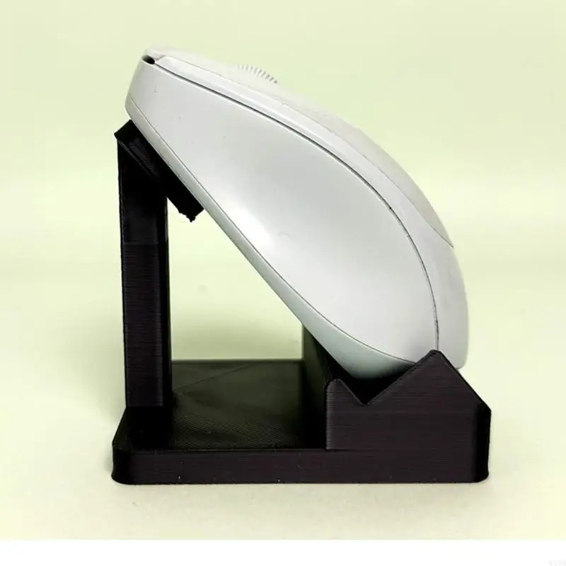 Plastic Mouse Holder AntiSlip Ensures Stability Easy to Installs Mouse Bracket Holder for Office and Home 