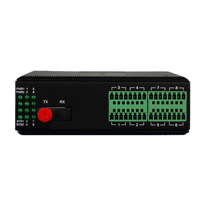 Best Price Ring Network Type Industrial 2-Port Serial RS485 422 232 to Fiber Optical Converter FC SFP